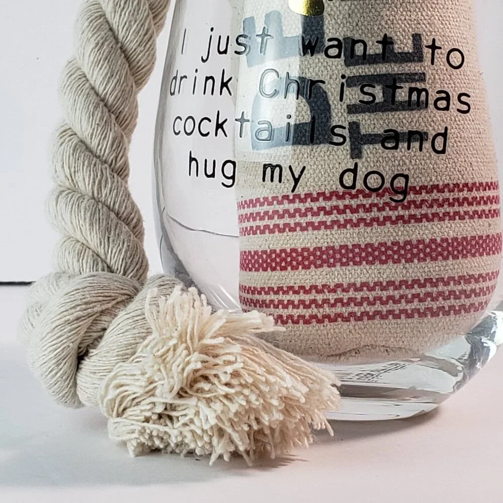 🍷🐾 Wine Glass & Dog Toy Sets - Perfect for Pet Lovers and Wine Enthusiasts! 🐶